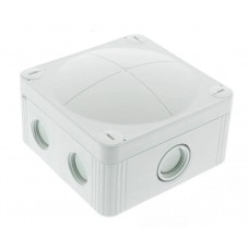 WISKA COMBI 407 LG IP66/IP67 Junction Box, 95 x 95 x 60mm, Light Grey